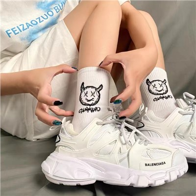 Knee socks for beloved, trend basketball skateboard hip-hop style for men and women, mid-length