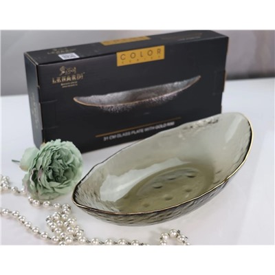 588-578 Блюдо 31х14,5х7см в под.уп.(х12)Стекло