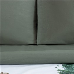 Постельное бельё "Этель" 1.5 сп Winter village 143*215 см, 150*214 см, 70*70 см - 2 шт, бязь 125гр/м2