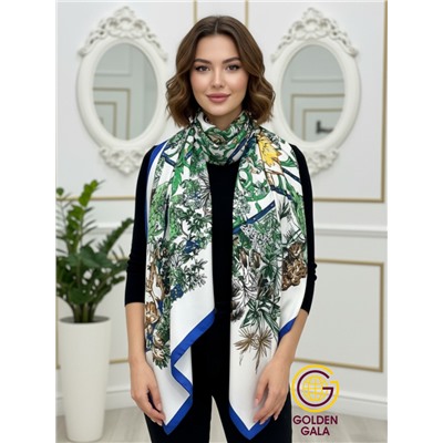 Платок шелковый большой "Парижанка" Арт 2428/39