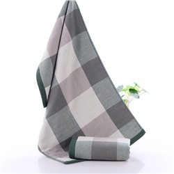 Японское муслиновое полотенце 35*75 махровое с одной стороны