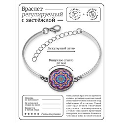 BSI-0129 Браслет металлический Мандала
