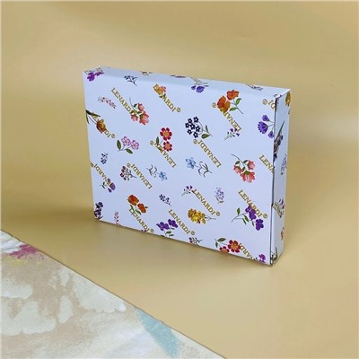 109-206 Овальное блюдо 22х17х3см КРОКУС в под.уп.(х24)Фарфор