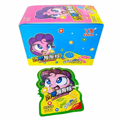 Взрывная карамель Ya You My Little Pony с игрушкой 8гр (20шт в блоке)