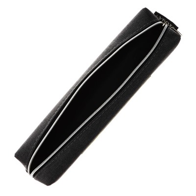 Пенал мягкий, 1 отделение, объемный, 50 х 210 х 40 мм, deVENTE, Super BLACK, МИКС 3 вида