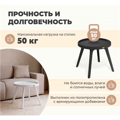 Столик журнальный SHT-CT97
                        черный