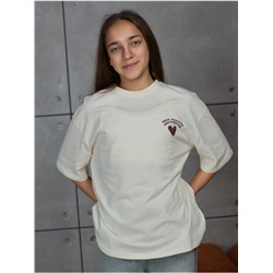 Футболка "Дружба" желтый Девочка