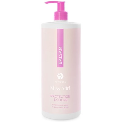 ADRICOCO Бальзам 1000 мл для PROTECTION&COLOR Окрашенных волос
