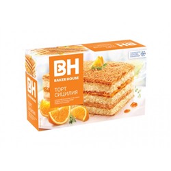 Торт бисквитный "Сицилия" 350г/BH