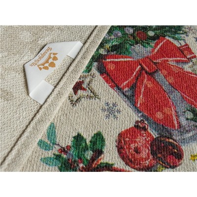 20С130-ШР+К/п.р. 46*60 Полотенце "Новогод.натюрморт 1 (мини)" рис. 913