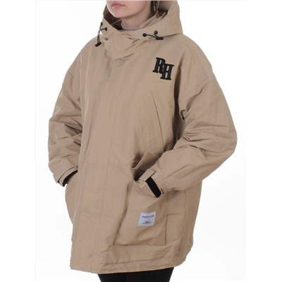 3097 BEIGE Куртка демисезонная женская (100 гр. холлофайбер)