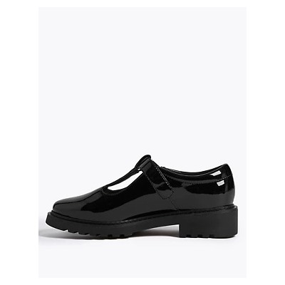 Kids’ Leather T-Bar School Shoes (13 Small - 7 Large)