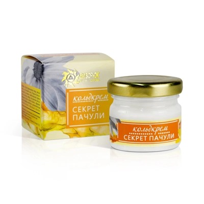 Кольдкрем Секрет Пачули, стекло, 28мл, "Бизорюк"