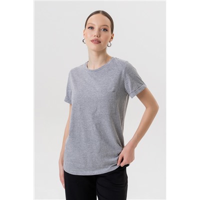 Джемпер женский 20-080L1 серый меланж