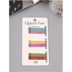 Невидимка для волос «Колор», набор 30 шт., лето, 4.5 см, МИКС