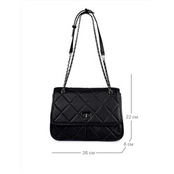 JS-85061-04 черная сумка женская (кожа) Jane's Story