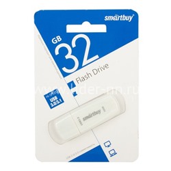 USB Flash  32GB SmartBuy Scout белый 3.0/3.1