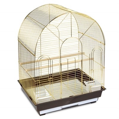 Клетка Triol N 1300G-K для птиц, золото, 52×41×66.5 см