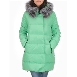 15113 GREEN Куртка зимняя облегченная женская (150 гр. холлофайбер)