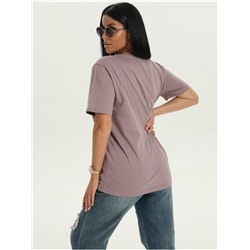 Футболка "Роза" пудра женская