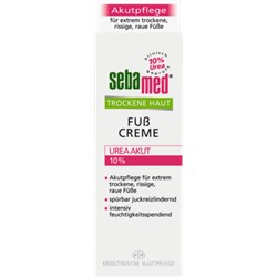 sebamed Для сухой кожи Крем для ног Urea Akut, 100 мл