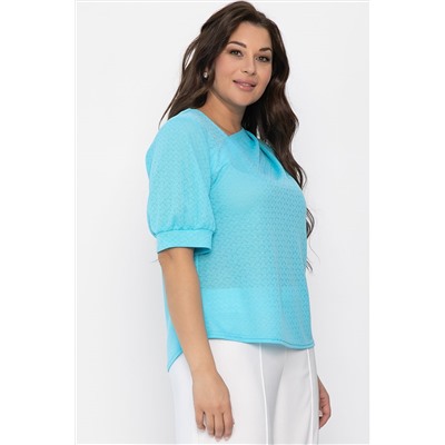 Блуза Лара (голубая) Б13856-3М