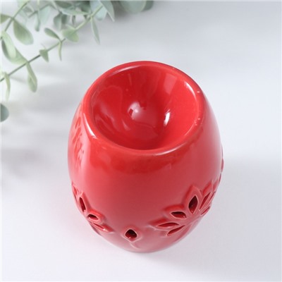 Аромалампа для эфирных масел «Лотосы», керамика, 8.5×8.5×9.5 см, МИКС