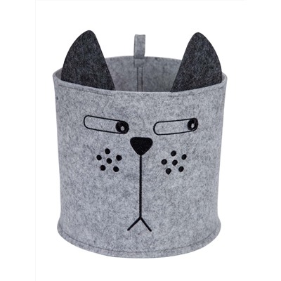 Органайзер для хранения "Корзинка "FUNNY" Котяра малый", 24х24х22см, 8л