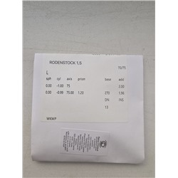 Линза Rodenstock Organic 1.5 HSAR