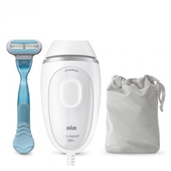 Braun IPL System quot;Silk-expert Pro PL1124 + Venus Rasiererquot; in Weiss/Silber  Система IPL "Silk-expert Pro PL1124 + Venus Shaver" белый/серебристый