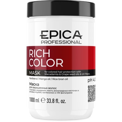 EPICA Маска Rich Color для окрашенных волос 1000 мл