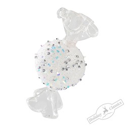 Конфета "Снежок" искристая (стекло) 5х2,5х10,5 см