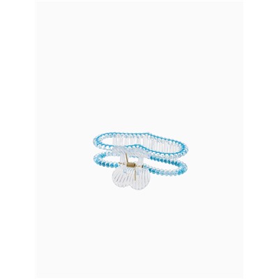 Крабик для волос «Хелен колор», сердце, 9 см, МИКС