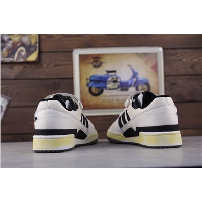 Adidas forum low j из натуральной кожи