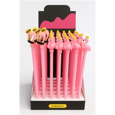 Ручка "Flamingo King", шоубокс 48 шт.