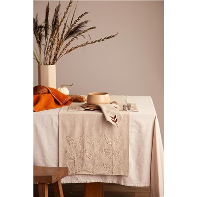 Салфетка сервировочная Desert leaf из коллекции Essential, 45х45 см