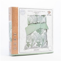 Постельное белье Этель 1.5 сп Tropics (вид 2) 143*215 см,150*214 см, 70*70 см 2 шт