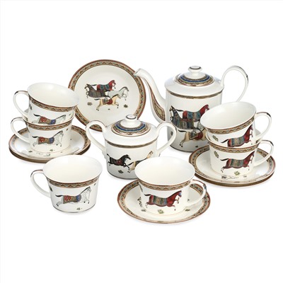 ЧАЙНЫЙ СЕРВИЗ LEFARD "PASSAGE" НА 6 ПЕР. 14 ПР. 850/400/250 МЛ (КОР=1НАБ.)