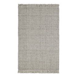Ковер из переработанного пластика светло-серого цвета из коллекции Ethnic, 120х180 см