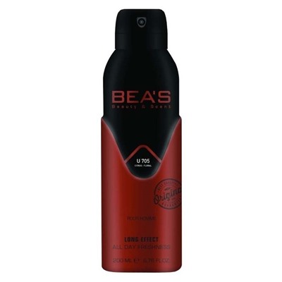 Дезодорант Beas U705 Ex Nihilo Fleur Narcotique deo 200 ml, Дезодорант унисекс Beas U705 создан по мотивам аромата Ex Nihilo Fleur Narcotique