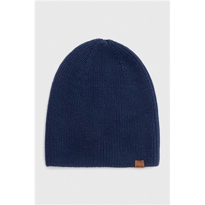 Czapka męska prążkowana kolor granatowy