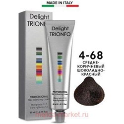 CD Делайт-Триумфо Стойкая Крем-краска 4-68 средне-коричневый шоколадно-красный 60 мл