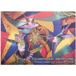 Планшет для рисования, 20л., А3 Лилия Холдинг "Калейдоскоп", 200г/м2, 4-х цветный картон