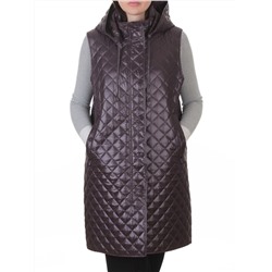 802 DK. VIOLET Жилет утепленный женский (50 гр. синтепон)