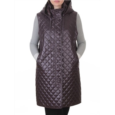 802 DK. VIOLET Жилет утепленный женский (50 гр. синтепон)