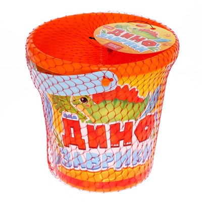 Ведро для игры с песком «Динозаврики», 1 л