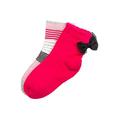 Носки для девочки, 2 пары в комплекте