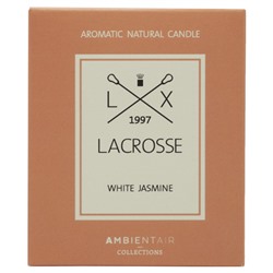 Свеча ароматическая Lacrosse, White Jasmine, 40 ч