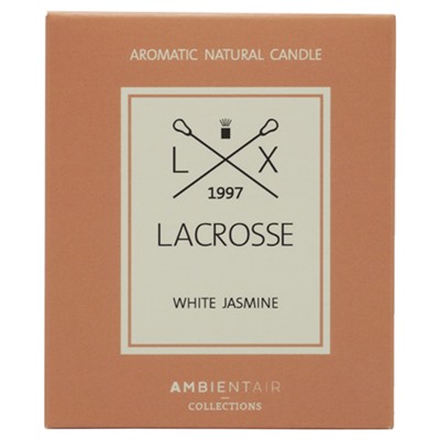 Свеча ароматическая Lacrosse, White Jasmine, 40 ч