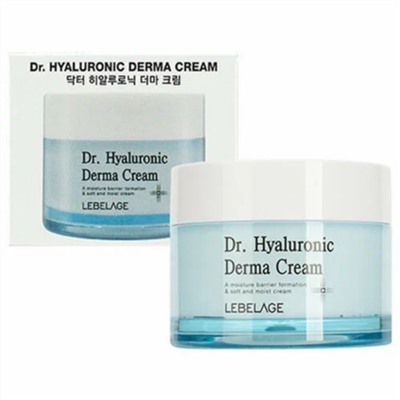 Lebelage Уценка Увлажняющий крем для лица с гиалуроновой кислотой / Dr. Hyaluronic Derma Cream, 50 мл